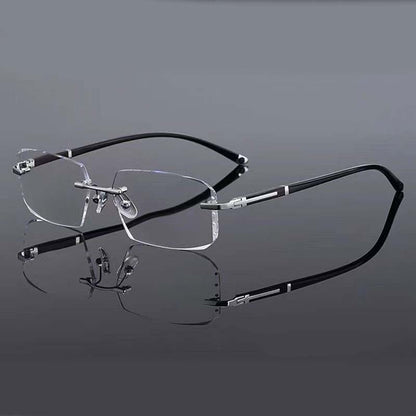 Stilvolle Lesebrille mit Autofokus | Blaulichtfilter & UV-Schutz | Herren & Damen Komfort-Brille für ganztägiges Tragen, Kristallklare Sicht