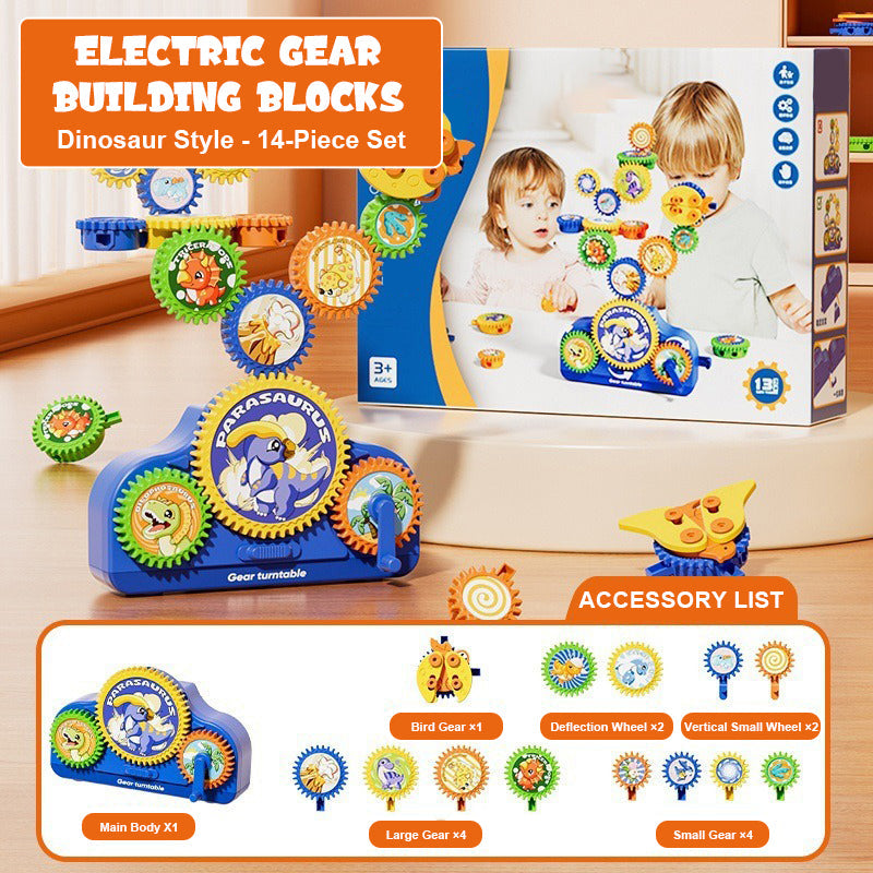 Winter-Sale 🔥 30% Rabatt: Elektro Getriebe-Bausteine Set I STEM Spielzeug 🧠