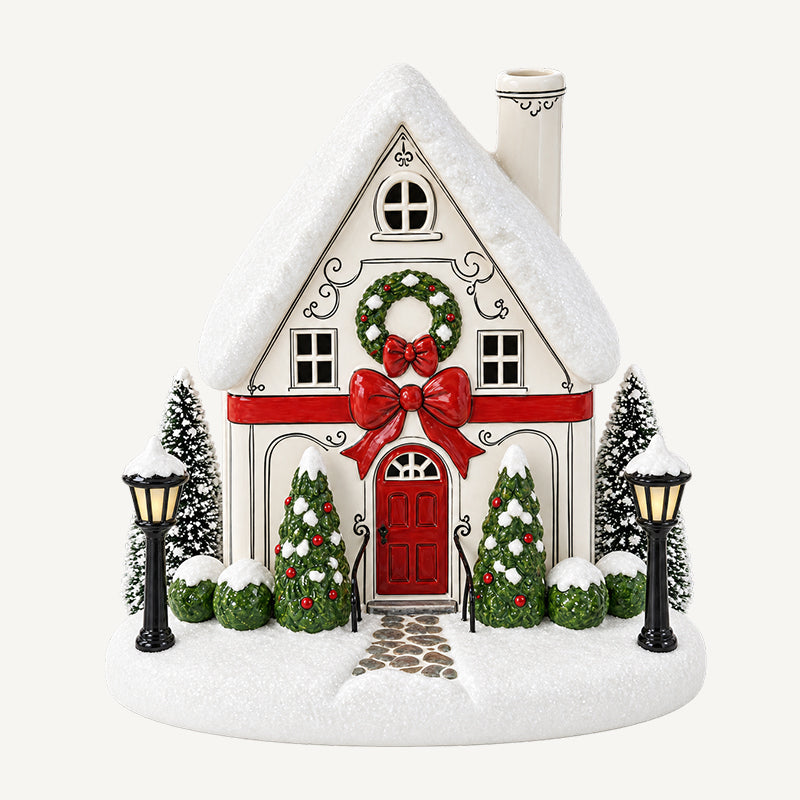 Ein Weihnachtsmärchen für Zuhause: Der beleuchtete Kamin-Diffusor für magische Winterabende
