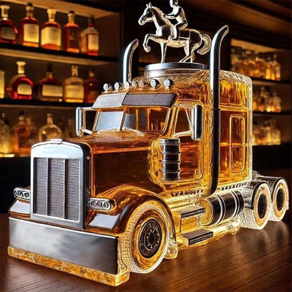 Truck Whiskyflaschen
