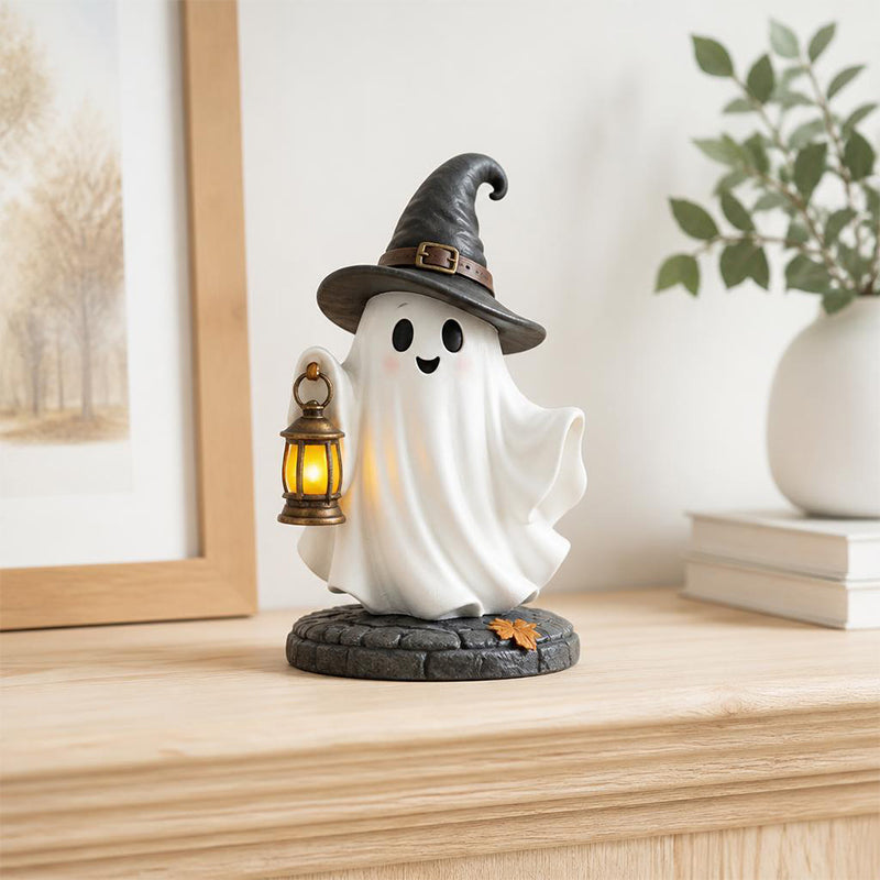 👻 Herbst-Gemütlichkeit fürs Zuhause: Süßer Geist mit Kürbis & Laterne 🍁