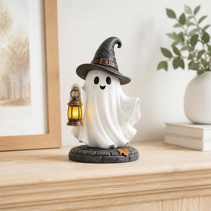 👻 Herbst-Gemütlichkeit fürs Zuhause: Süßer Geist mit Kürbis & Laterne 🍁