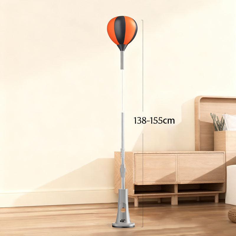 💥 50% BLACK FRIDAY DEAL! 🥊 Standboxsack mit Speedball ⭐ | Verstellbar & Geräuscharm | Starker Saugnapf 🏠