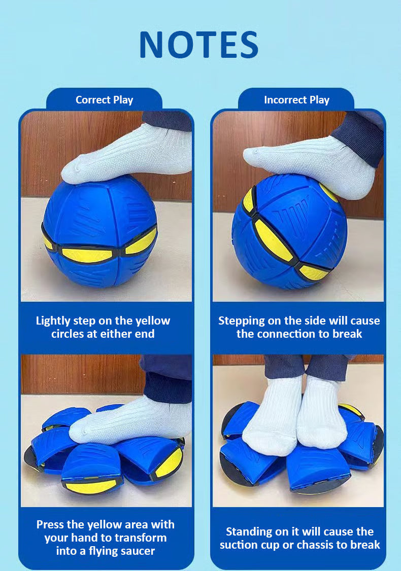 BLACK FRIDAY! 50% Rabatt 🚨 | Transform Ball: Frisbee wird Ball! ⚽✨