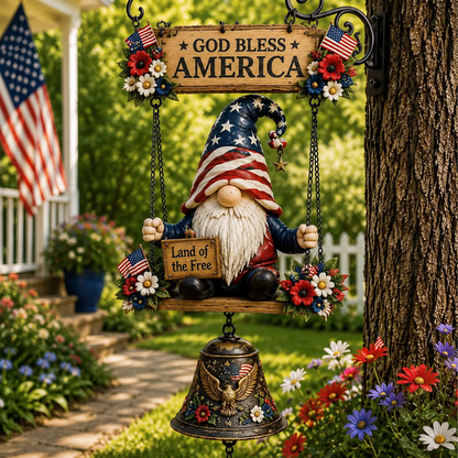 🔔 Rustikale Wanddekoration mit Vintage-Glocke — Ein echter Blickfang für Haus & Garten! 🌼