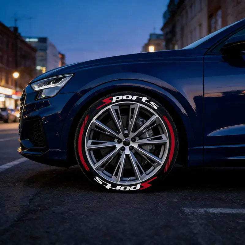 🏎️ 3D Reifenaufkleber Set — Verleihen Sie Ihren Reifen sofort den ultimativen Rennsport-Look! 🔥