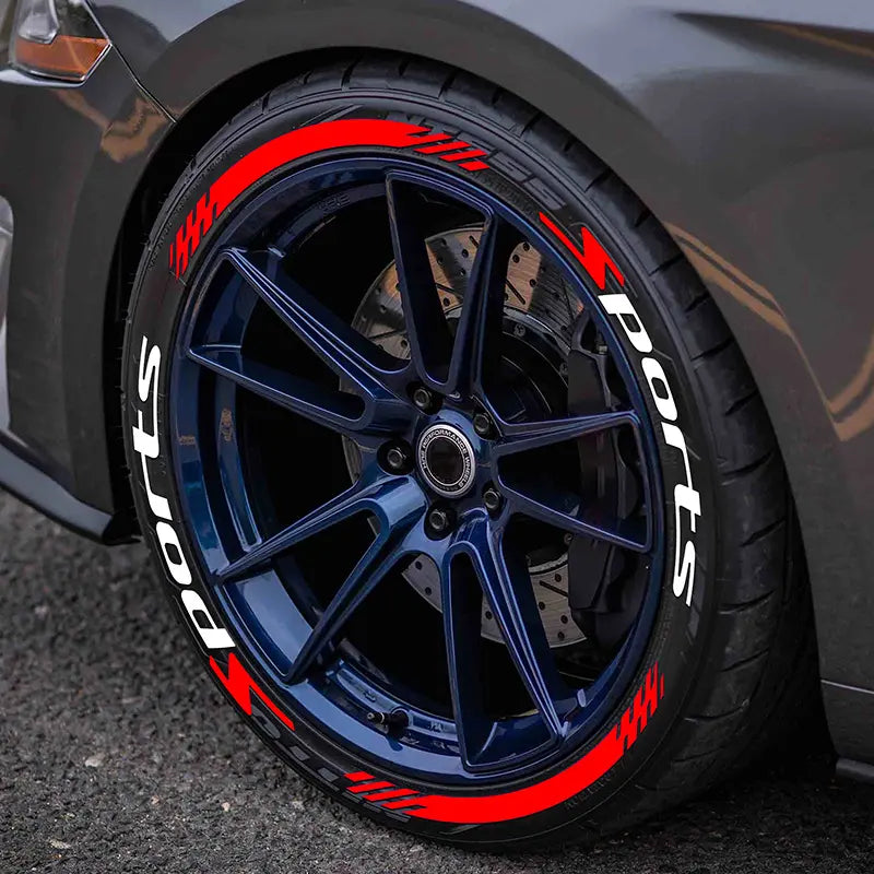 🏎️ 3D Reifenaufkleber Set — Verleihen Sie Ihren Reifen sofort den ultimativen Rennsport-Look! 🔥