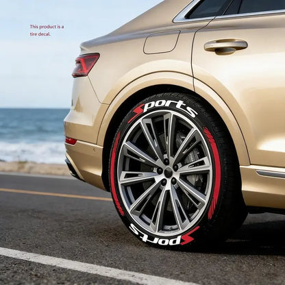🏎️ 3D Reifenaufkleber Set — Verleihen Sie Ihren Reifen sofort den ultimativen Rennsport-Look! 🔥