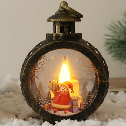 🎄 Retro LED-Weihnachtslampe ✨ – Tisch- & Fensterdekoration