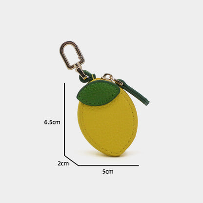 🍋 Mini-Geldbörse – Niedliche Schlüsselanhänger-Geldbörse für Mädchen