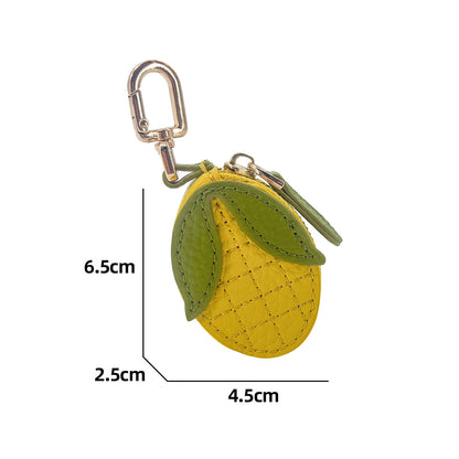 🍋 Mini-Geldbörse – Niedliche Schlüsselanhänger-Geldbörse für Mädchen