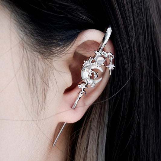 Ohrhaken Nadel Piercing Ohrring/Ear hook needle piercing earring