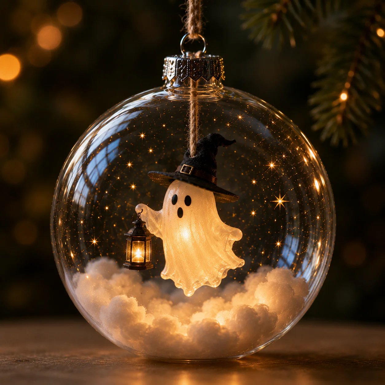 Magisches Halloween-Leuchten: Premium Miniatur-Deko-Set