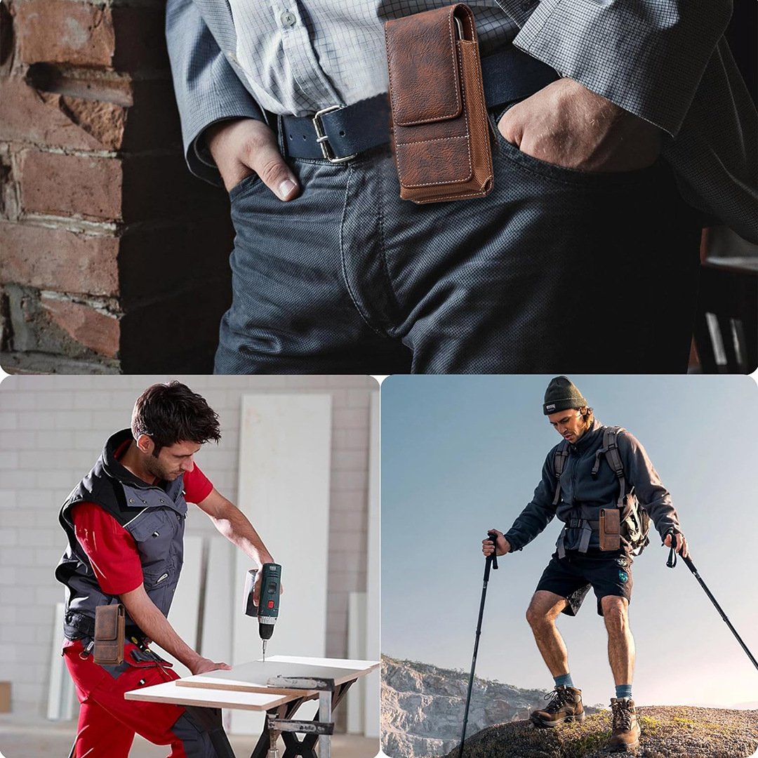 🔥 Schluss mit vollen Hosentaschen! Die robuste Gürteltasche mit lautlosem Magnetverschluss 📲🛠️