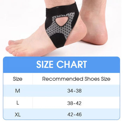 🏆 Gewinnen Sie Ihre Stabilität zurück – Professionelle elastische Sprunggelenkbandage für schmerzfreie Aktivität