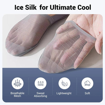 🔥5 Paar Ice Silk No-Show Socken Set