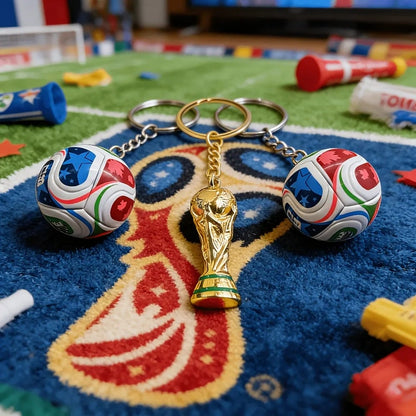 ⚽ Premium Fußball-Schlüsselanhänger 2026 — Sichern Sie sich ein Stück Geschichte! 🏆🔥