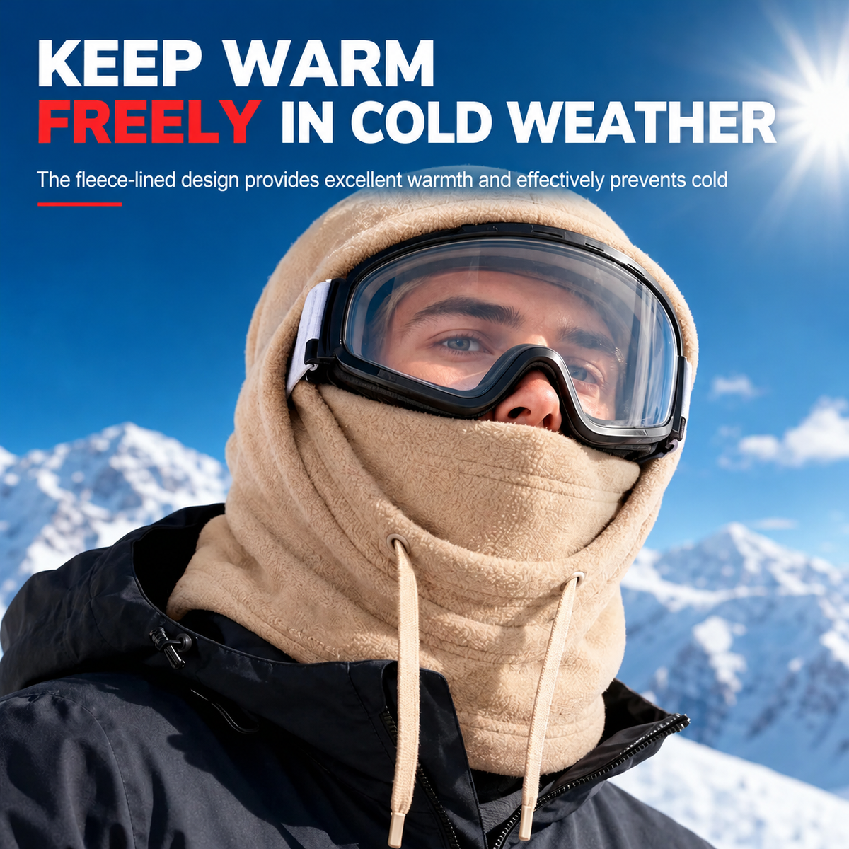 🧢 Warm winter balaclava – Windproof & Breathable for winter sports & daily use ✨