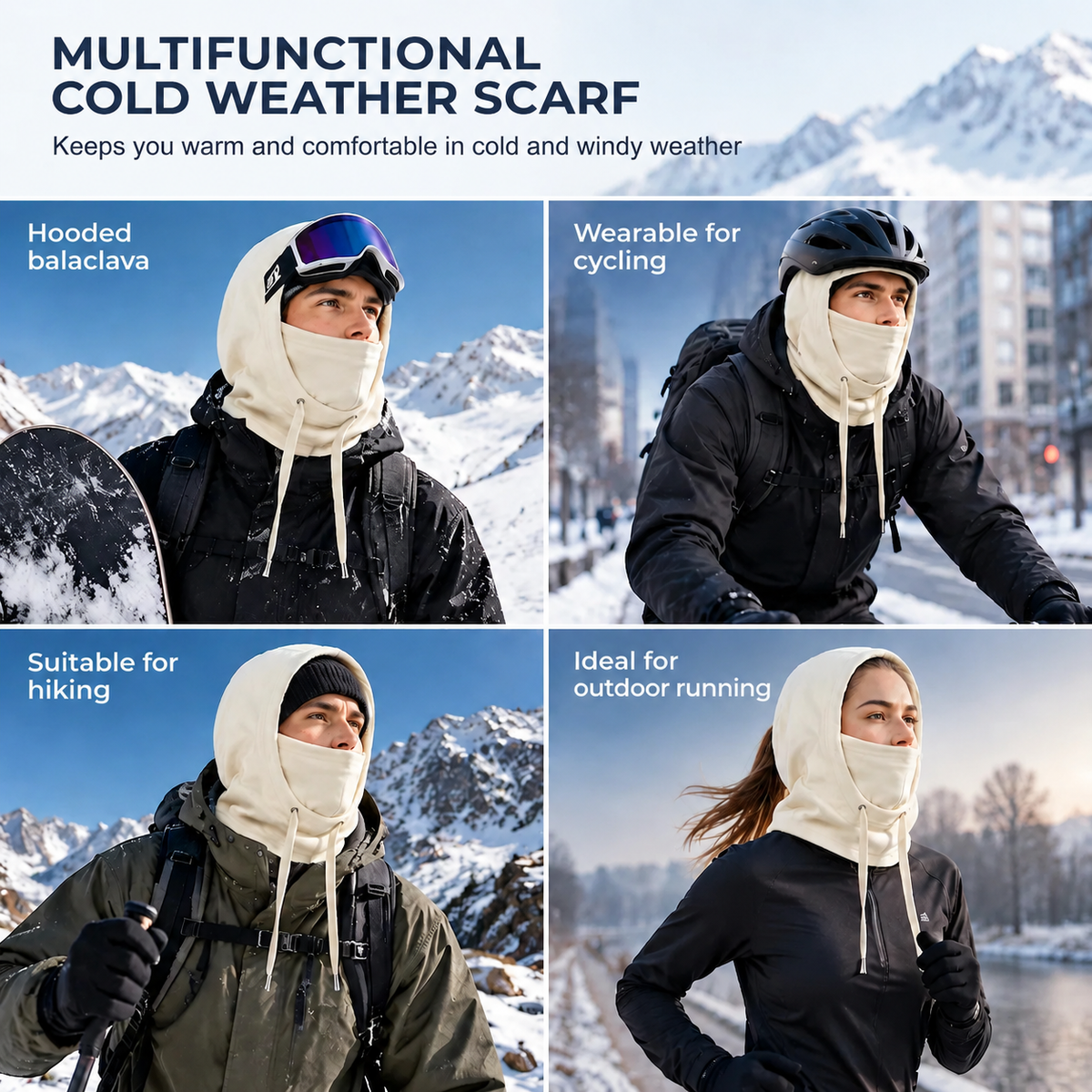 🧢 Warm winter balaclava – Windproof & Breathable for winter sports & daily use ✨