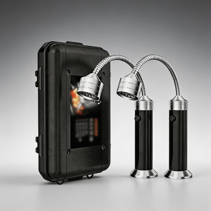 ⚡ Profi Magnet-Grillleuchte mit Zoom-Fokus 🥩