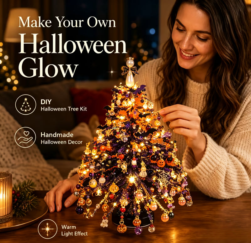 🎄 Zaubere Weihnachtsglanz ins Haus: Komplettes DIY Perlen-Weihnachtsbaum Set ✨ (Mit Engelspitze)