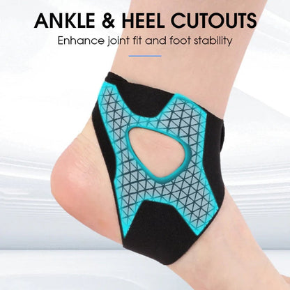 🏆 Gewinnen Sie Ihre Stabilität zurück – Professionelle elastische Sprunggelenkbandage für schmerzfreie Aktivität
