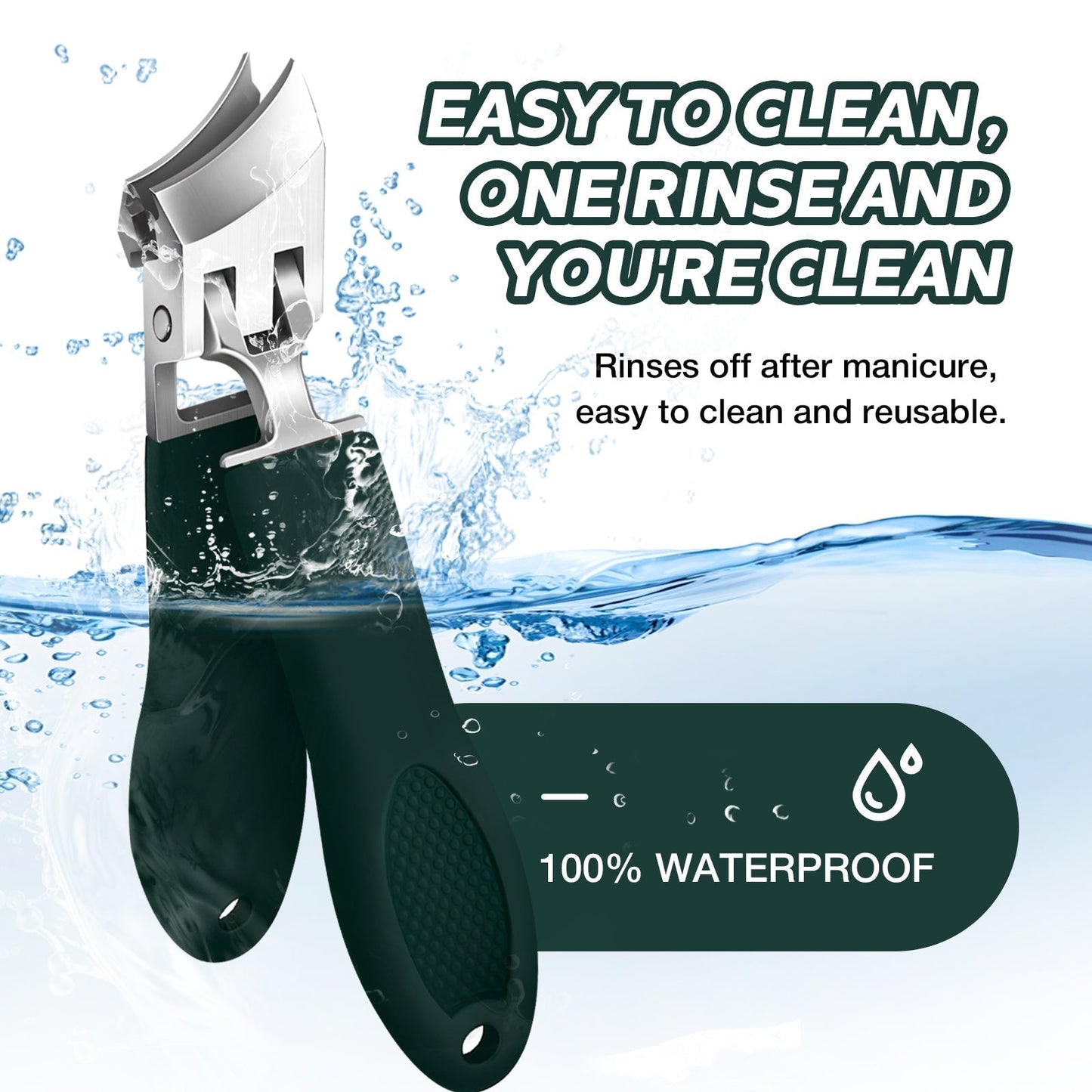 Schräger Präzisions-Nagelschneider ✨ | Pediküre & Maniküre für dicke Fußnägel 🦶