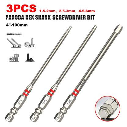 Nie wieder abrutschen! 🛠️ – Magnetisches Profi-Sechskant-Bit-Set