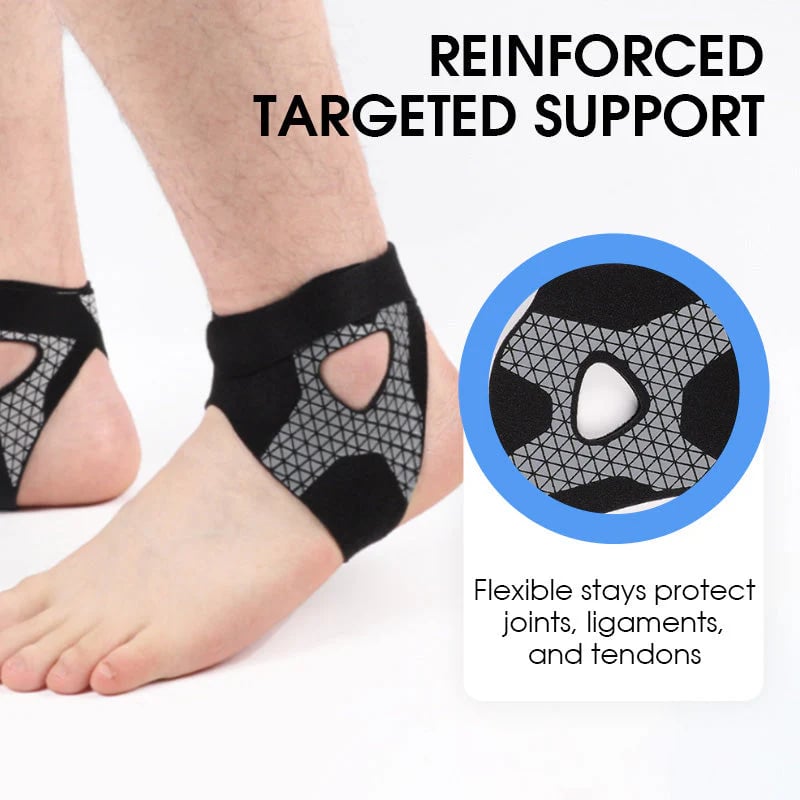 🏆 Gewinnen Sie Ihre Stabilität zurück – Professionelle elastische Sprunggelenkbandage für schmerzfreie Aktivität
