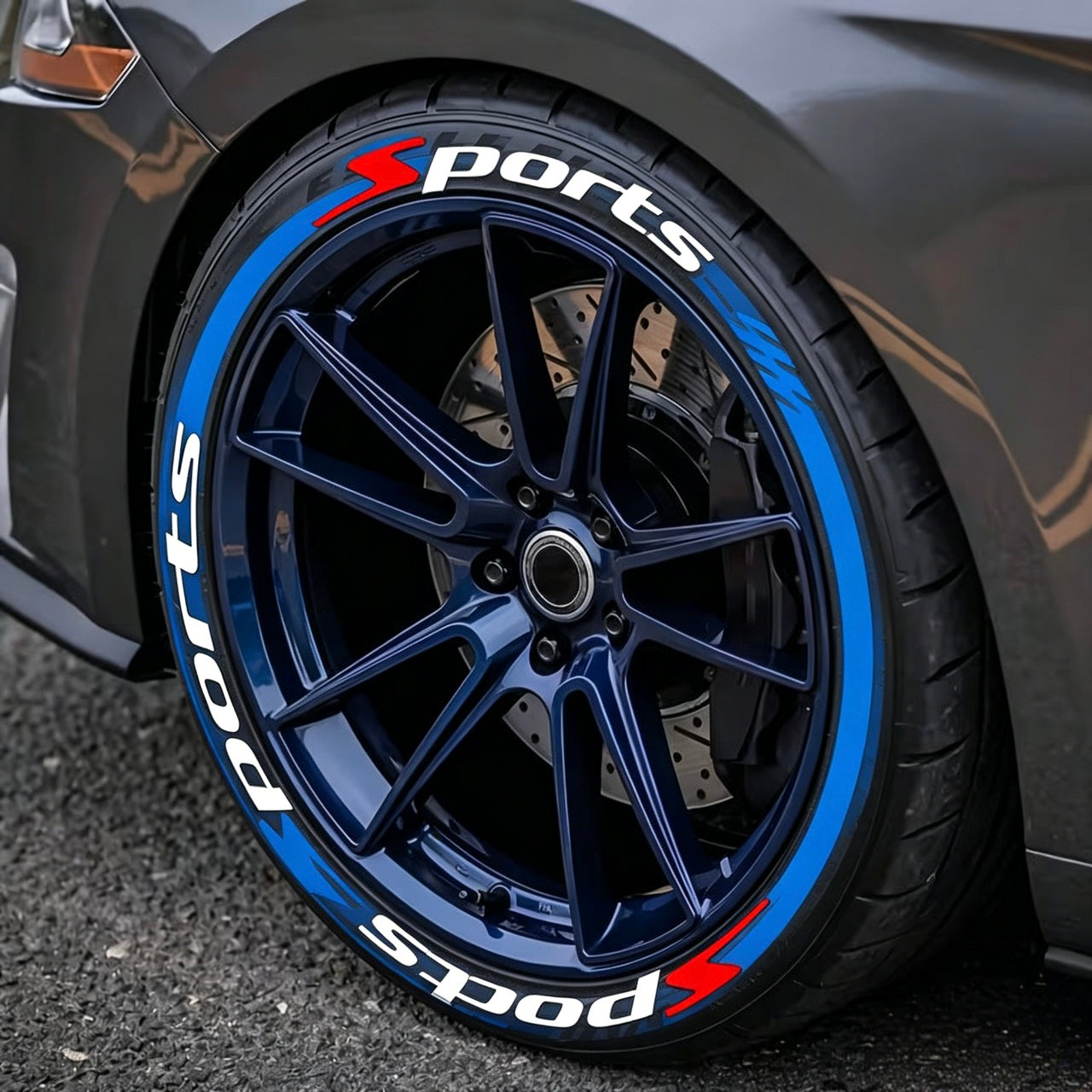 🏎️ 3D Reifenaufkleber Set — Verleihen Sie Ihren Reifen sofort den ultimativen Rennsport-Look! 🔥