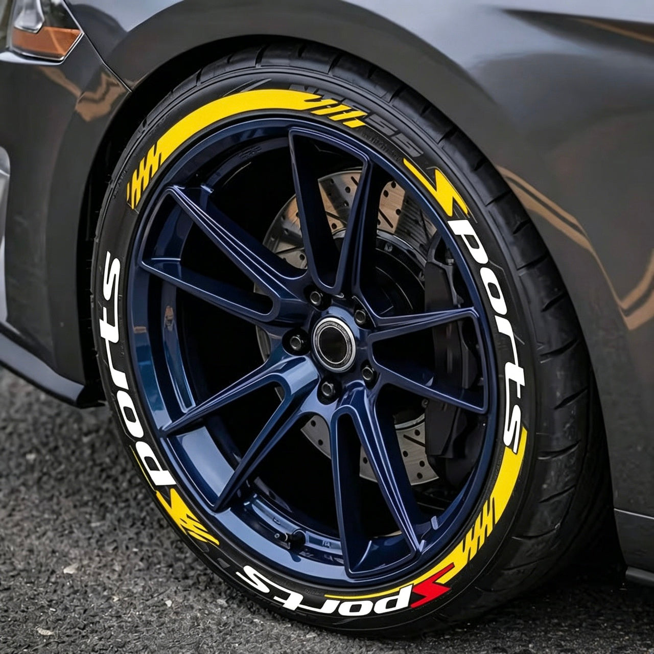 🏎️ 3D Reifenaufkleber Set — Verleihen Sie Ihren Reifen sofort den ultimativen Rennsport-Look! 🔥