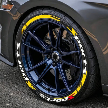 🏎️ 3D Reifenaufkleber Set — Verleihen Sie Ihren Reifen sofort den ultimativen Rennsport-Look! 🔥