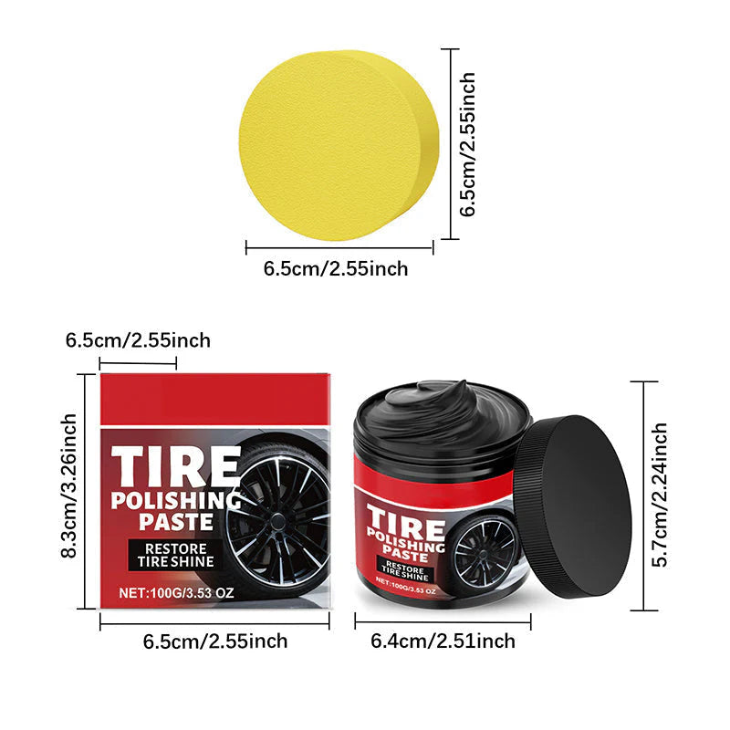 🚗 AKTION: 1+1 GRATIS! ✨ Premium Felgen- & Reifenpflege-Balsam – Reinigung, Schutz & Tiefenglanz | Inkl. Applikator-Schwamm | Einfache Anwendung 🚗