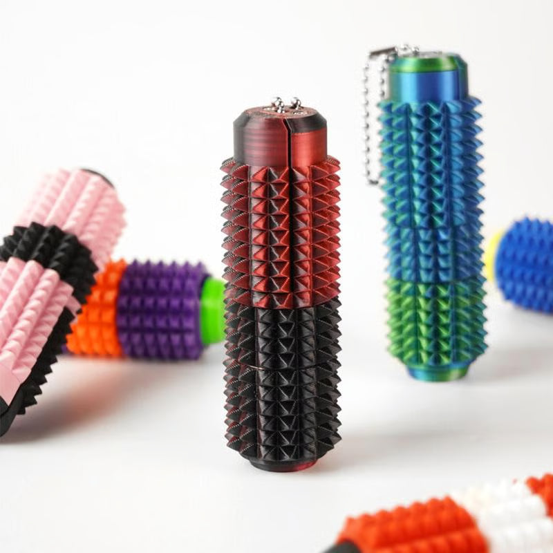 🔥 40% RABATT im Winter-SALE! 🧠 Premium Fidget Roller mit Noppen | Stressabbau & Fokus 🔑