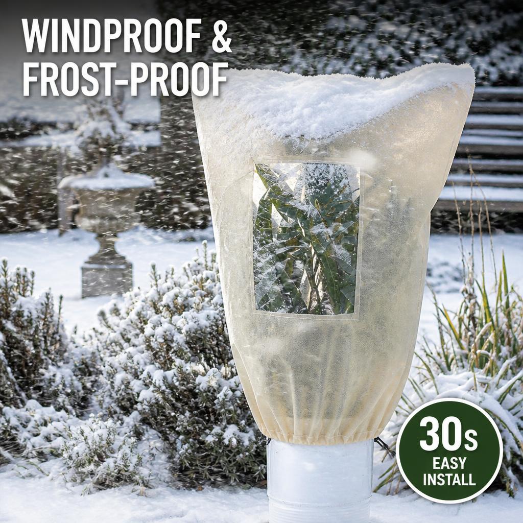 🌿 Pflanzenschutzhülle Premium | Deine Pflanzen winterfest schützen