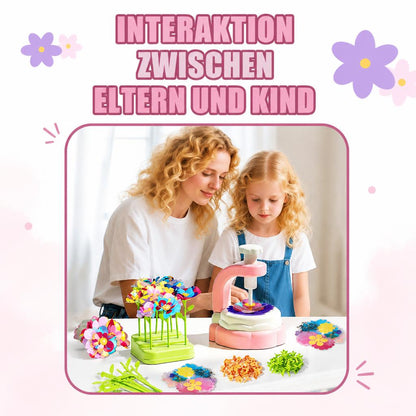 🌸 DIY Blumen-Bastelset für Kinder – Kreative Feinmotorik & Handgemachte Geschenke