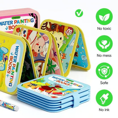 🔥 40% RABATT im Winter-SALE! 💧 Wiederverwendbares Wasser-Malbuch für Kleinkinder & Kinder 🎨