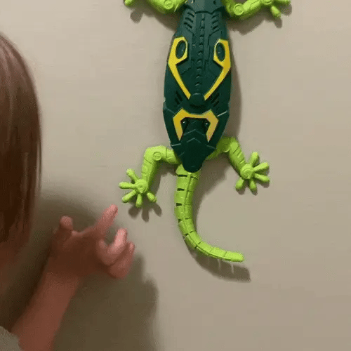 🦎 RC Wandkletter-Auto Gecko 🐞 | Fährt an Wänden & Decken | USB Aufladbar 🎁