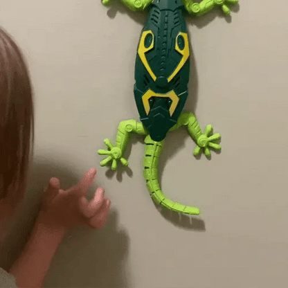 🦎 RC Wandkletter-Auto Gecko 🐞 | Fährt an Wänden & Decken | USB Aufladbar 🎁