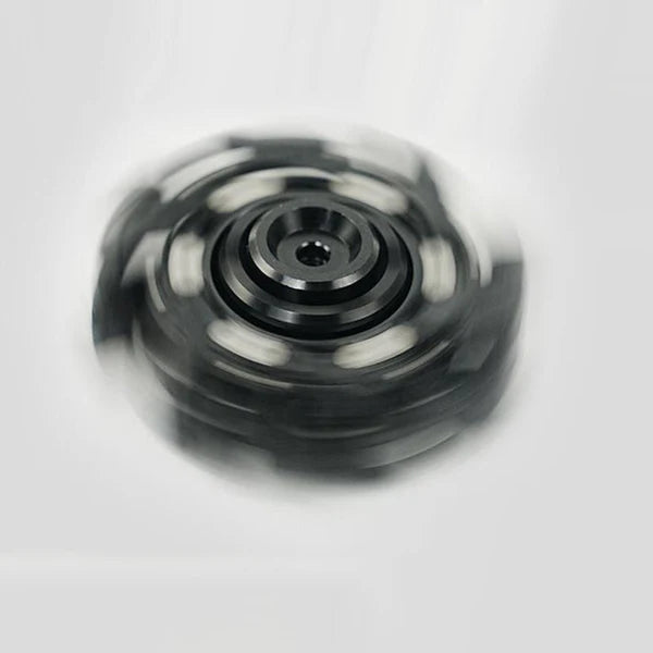 🧘Kreativer Fidget-Slider mit offener Panzerung und Kreisel