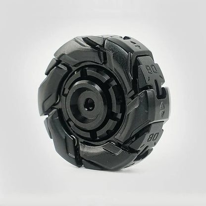 🧘Kreativer Fidget-Slider mit offener Panzerung und Kreisel