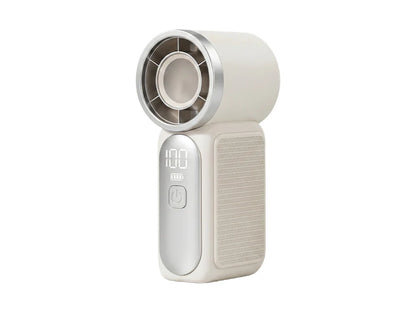 💨 Mini-Handventilator mit LED-Display | 6 Stufen, 10,7 Std. Frische | Federleicht & überall einsatzbereit