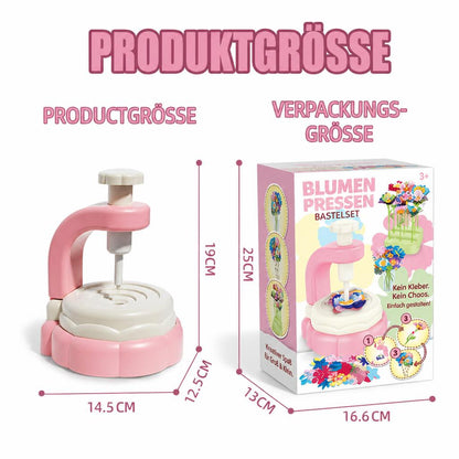 🌸 DIY Blumen-Bastelset für Kinder – Kreative Feinmotorik & Handgemachte Geschenke