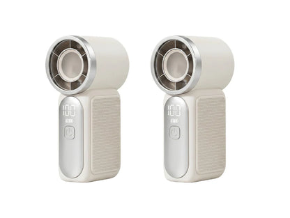 💨 Mini-Handventilator mit LED-Display | 6 Stufen, 10,7 Std. Frische | Federleicht & überall einsatzbereit