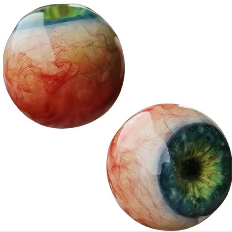 👁️ Das Auge des Beobachters: Hyperrealistische Monsterauge-Dekoration 🖤 Ästhetisch… Beunruhigend… Unvergesslich ✨