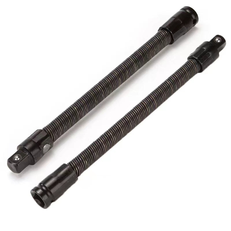 🔥 Flexible 1/2 Zoll (12,7 mm) Steckschlüssel-Verlängerung – Biegsamer Federstahl