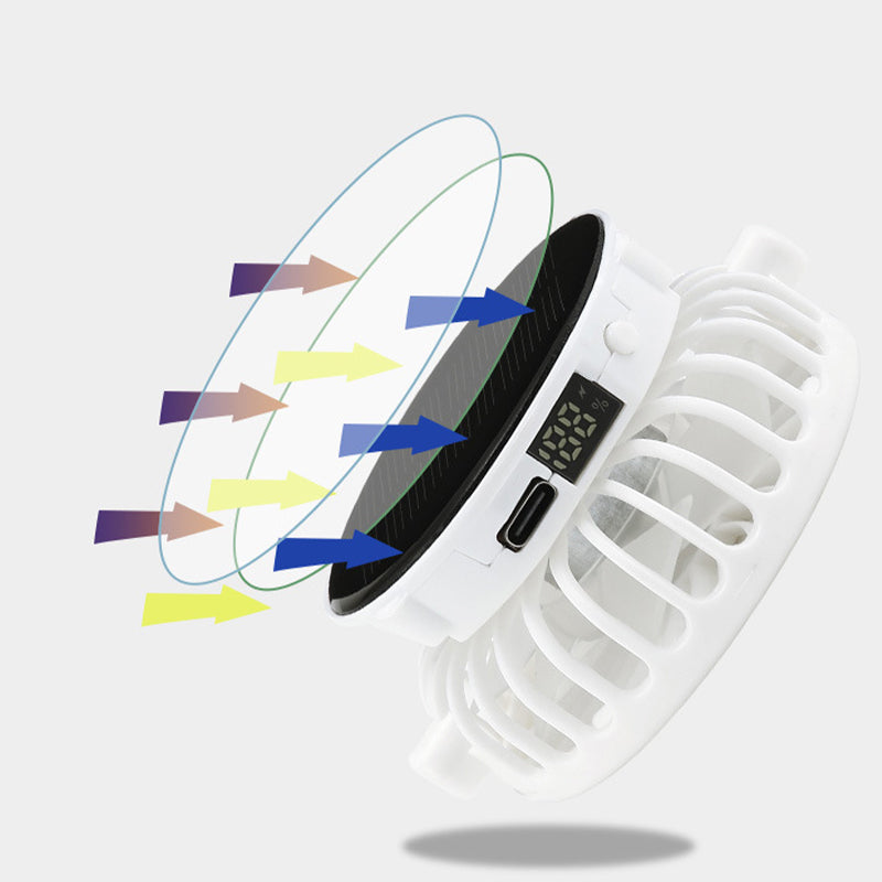 ☀️ Premium Solar-Ventilator Basecap — Die ultimative Abkühlung mit UPF50+! 🌬️🔥