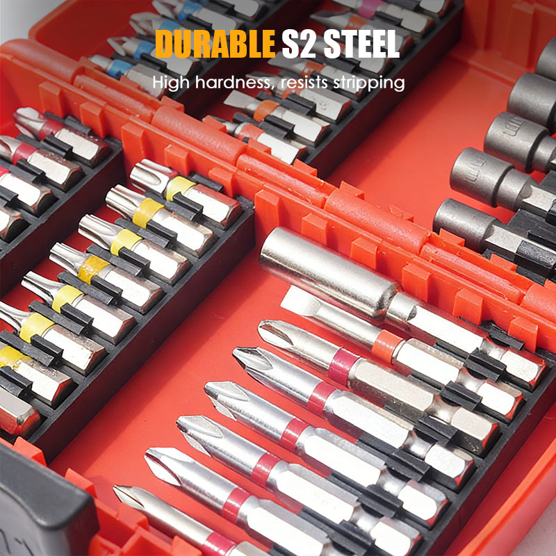 Nie wieder das falsche Werkzeug: Das 83-teilige Profi-Bit-Set aus extrem hartem S2-Stahl