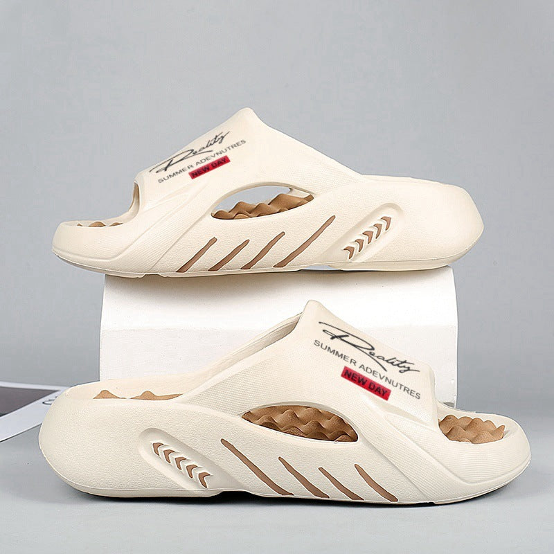🥳 SOMMER-HITANGEBOT 🥳 💞 50.000+ VERKAUFT! 💥 49% RABATT! 🔥 Wolken-Slipper für Herren – Rutschfest & Dicke Sohle