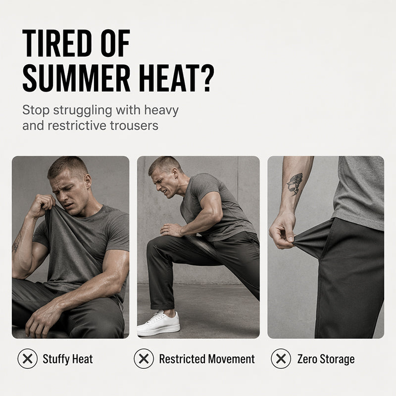 Die perfekte Balance aus Stil & Komfort: Die atmungsaktive Herren-Cargohose für jeden Tag